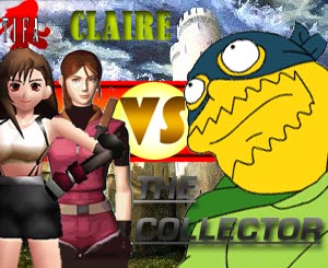 Tifa vs. The Comic Book Guy (The Collector)